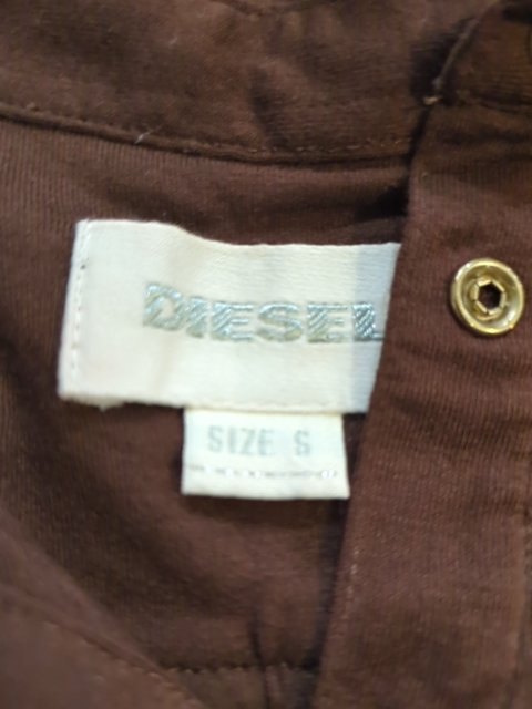 Chemise - Diesel - S - Marron - Vintage