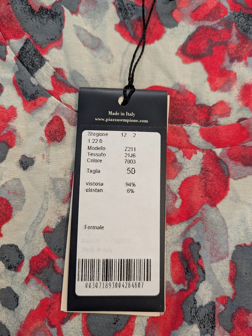Blouse Piazza Sempione - 50 - Rouge - Labag-291
