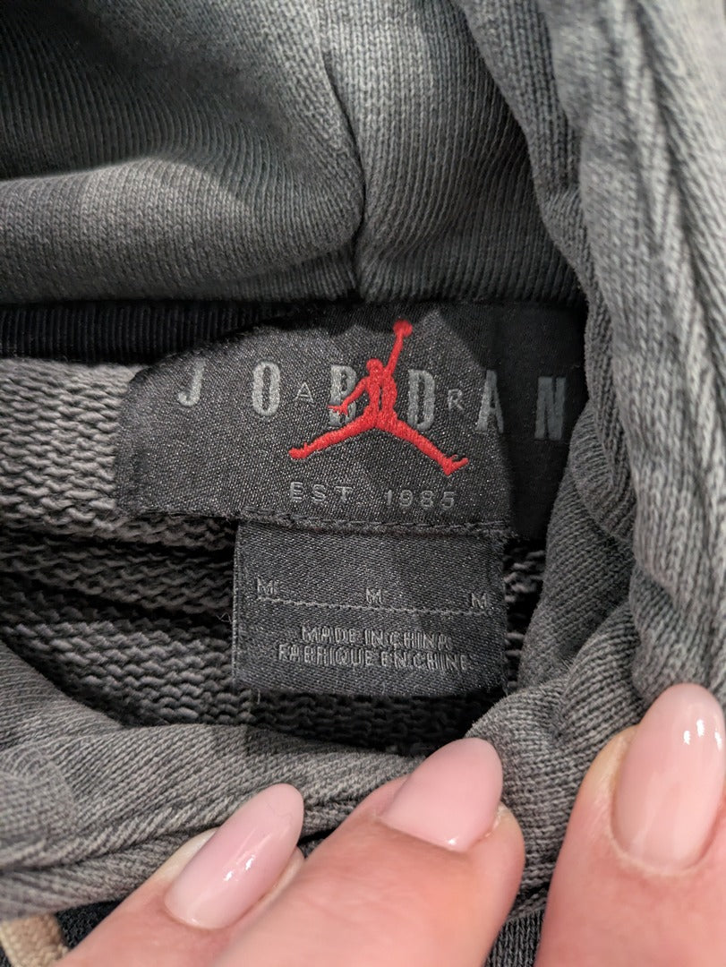 Sweat à capuche Jordan - M - Gris - Jumpman Logo