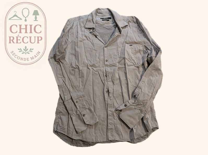 Chemise Guess by Marciano - S - Gris - Slim fit