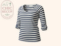 Blouse ¾ Zara - M - Blanc - Anbou-14