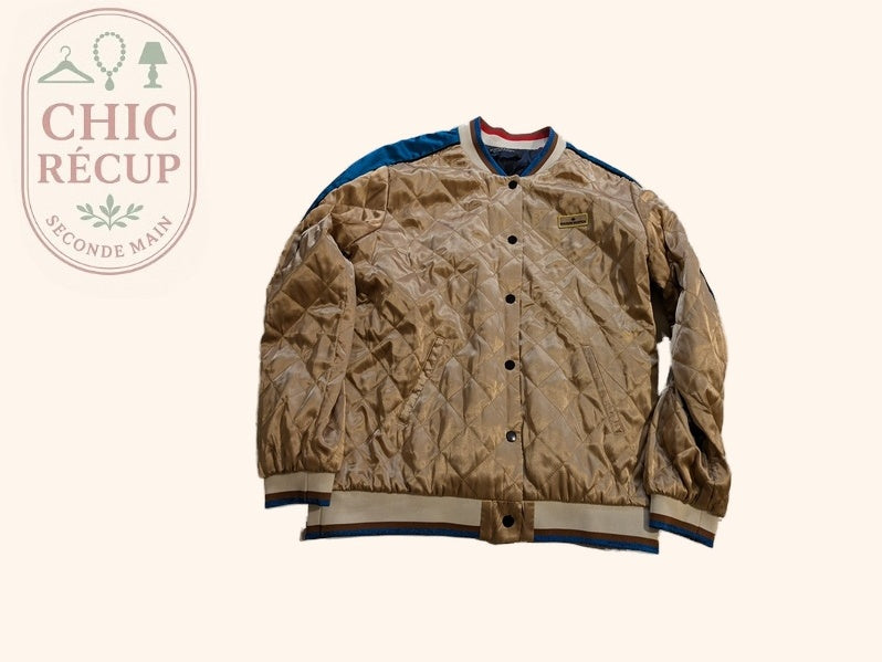 Bomber Maison Scotch - Xs - Or - Réversible