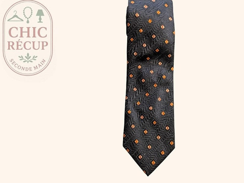 Cravate C&a - Noir - Phleg-24