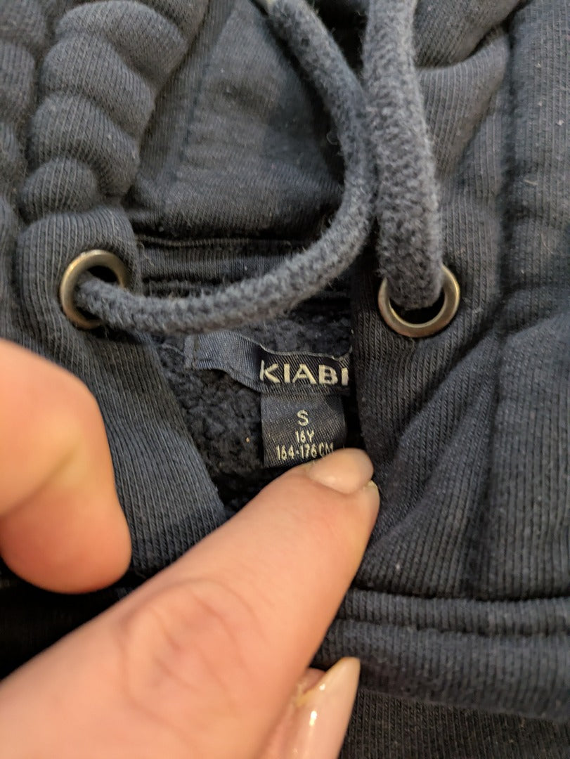 Sweat à capuche Kiabi - S - Bleu Marine - Basique