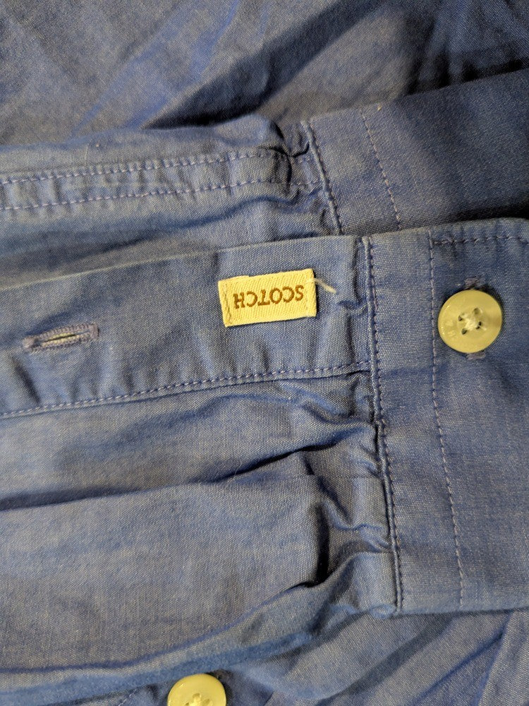 Chemise Unies Scotch & Soda - S - Bleu - Magil-11