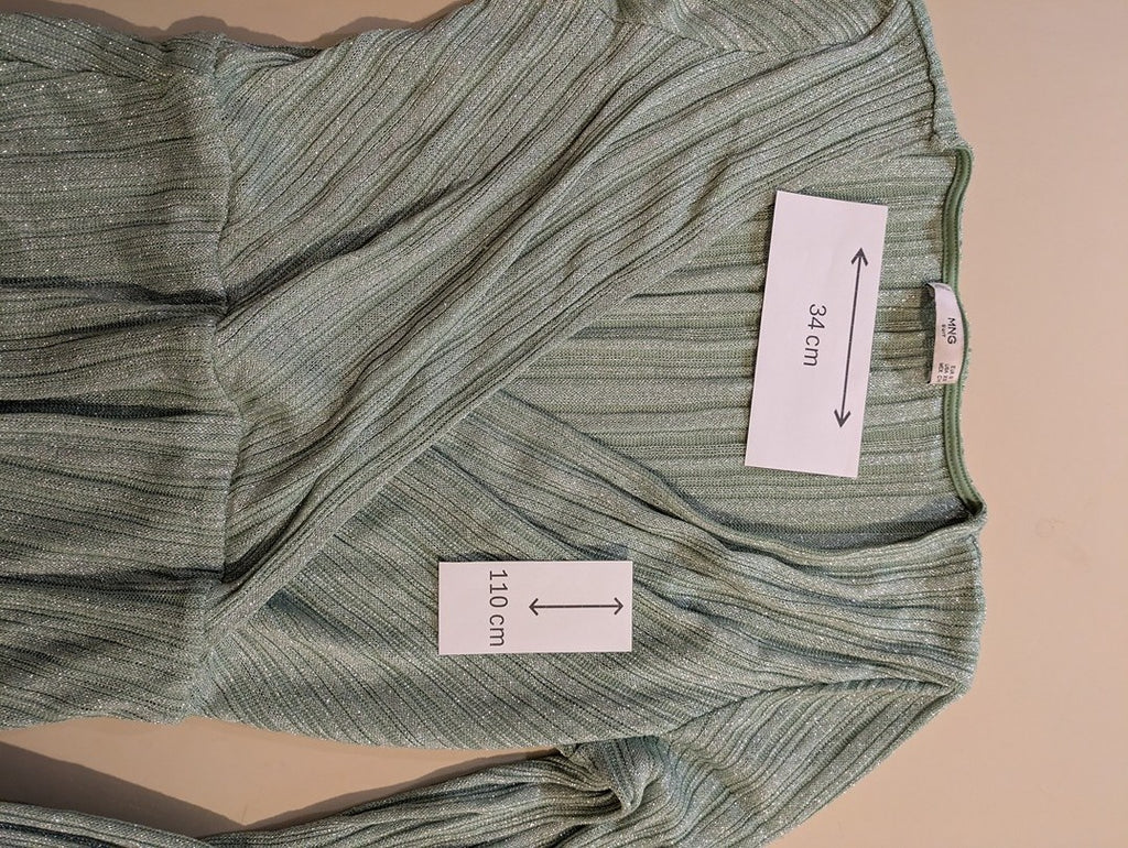 Robe De Soiree Mango - S - Menthe - Joghi-2