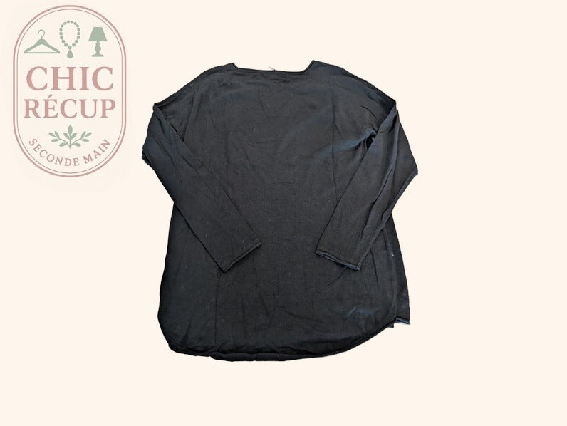 Blouse manches longues Vero Moda - L - Noir - Nellie Glory