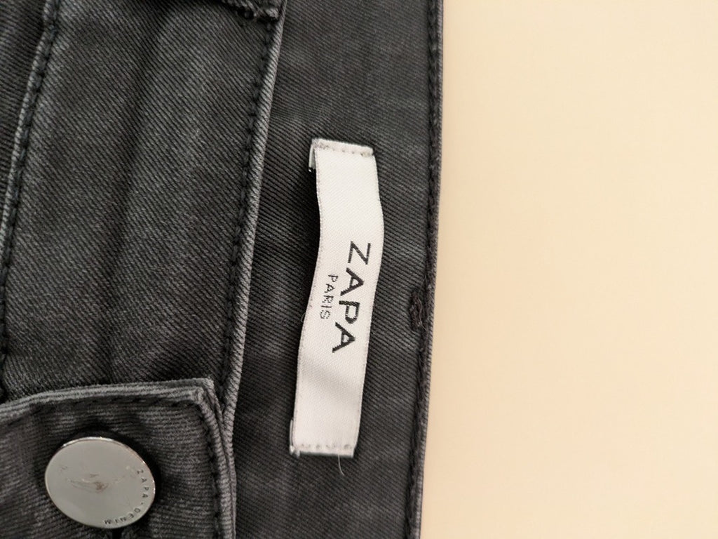 Jeans Skinny Zapa - M - Gris - Olhat-77