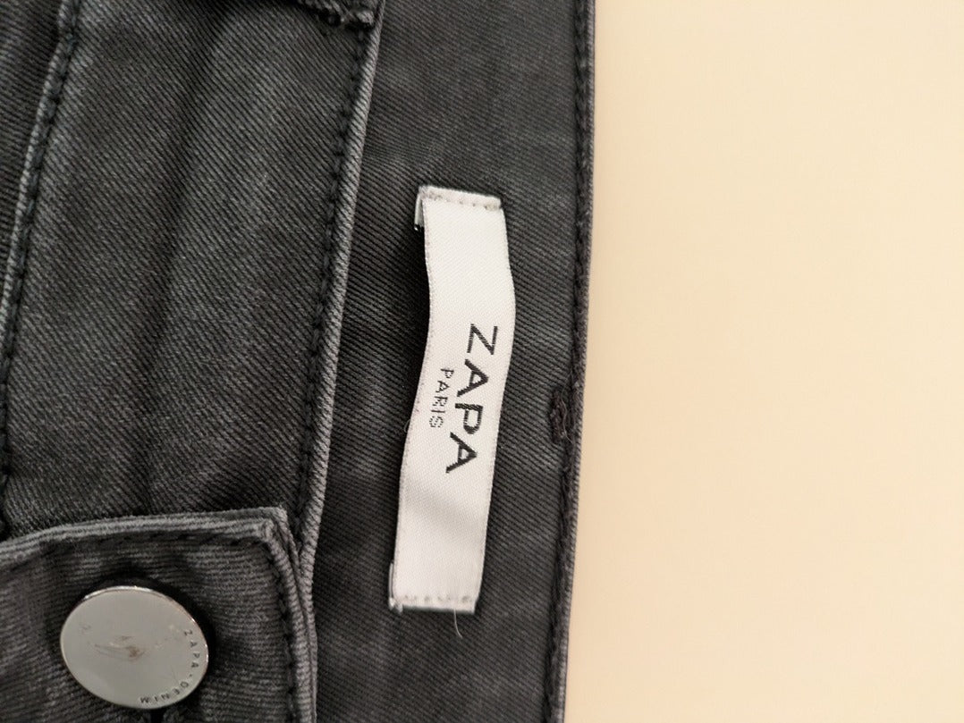 Jeans Skinny Zapa - M - Gris - Olhat-77