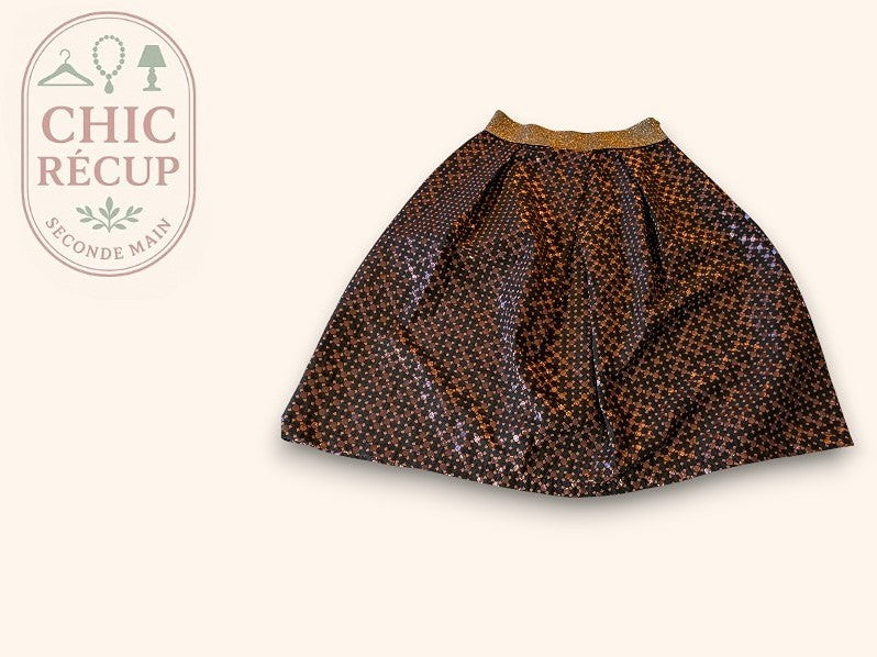 Jupe Vicolo - M - Violet Marron - Sifag-04
