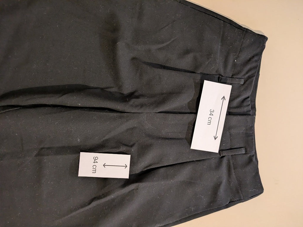 Pantalon Droit Zara - Xs - Noir - Shbad-85