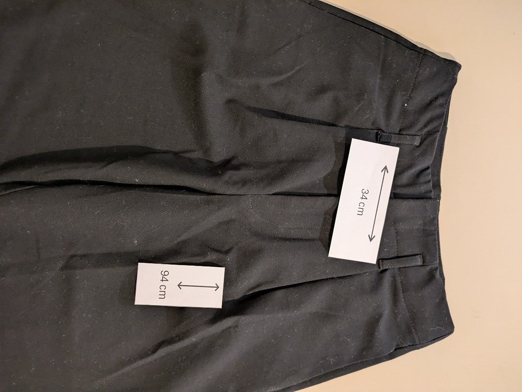 Pantalon Droit Zara - Xs - Noir - Shbad-85