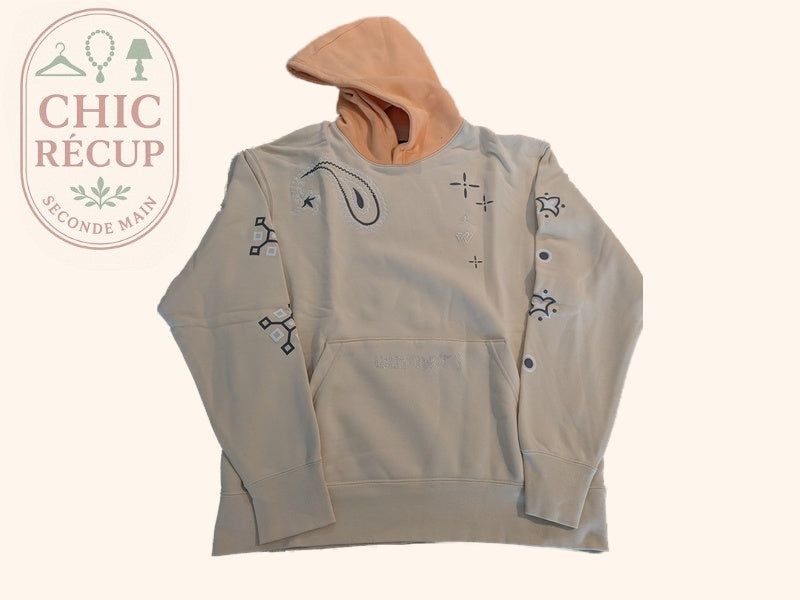 Sweat à capuche Jordan - L - Crème - Flight