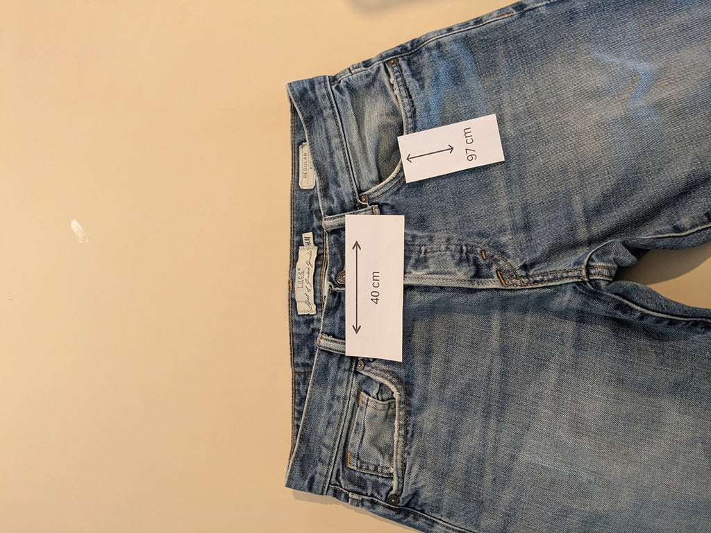 Jeans Coupe Droite L.o.g.g. - M - Bleu - Audeb-75