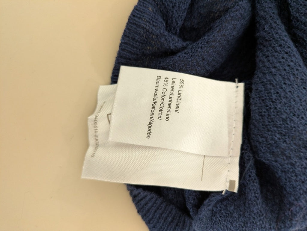 Pull Col V Cyrillus - Xs - Marine - Olhat-64