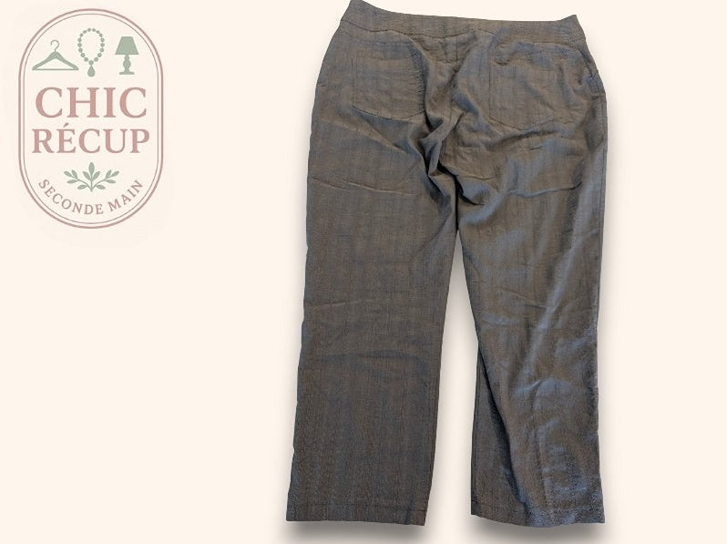 Pantalon Droit Renatto Bene - Xxxl - Gris/kaki - Chpav-90