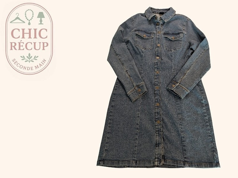 Robe Casual Vero Moda - Xl - Bleu - Myfed-58