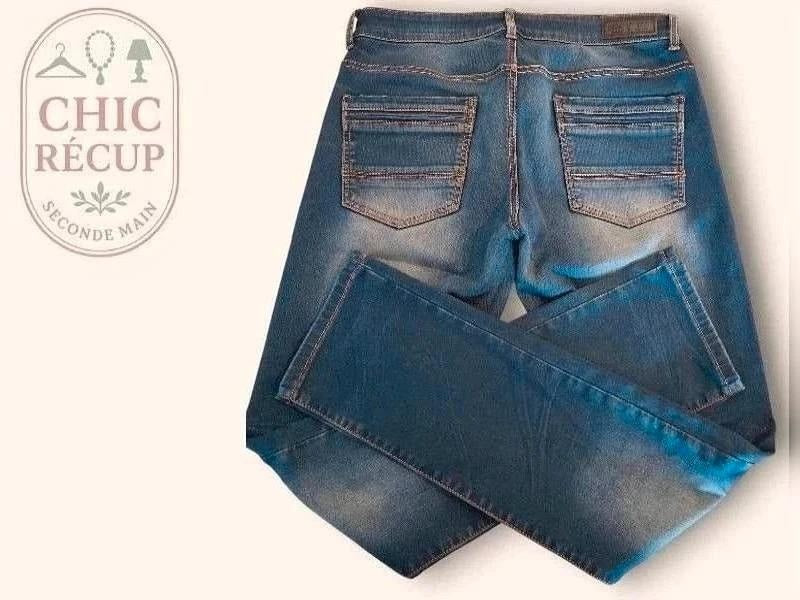 Jeans Slim Devred - L - Bleu - Ayazn-8