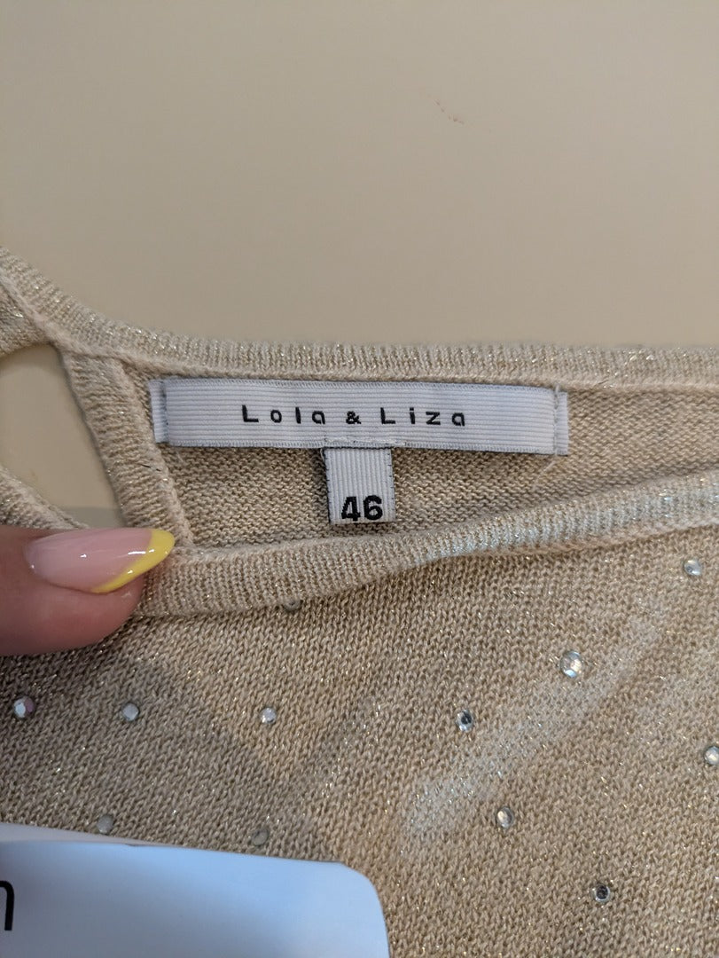 Sweat Long Lolaliza - Taille 46 - Doré - Myfed-158
