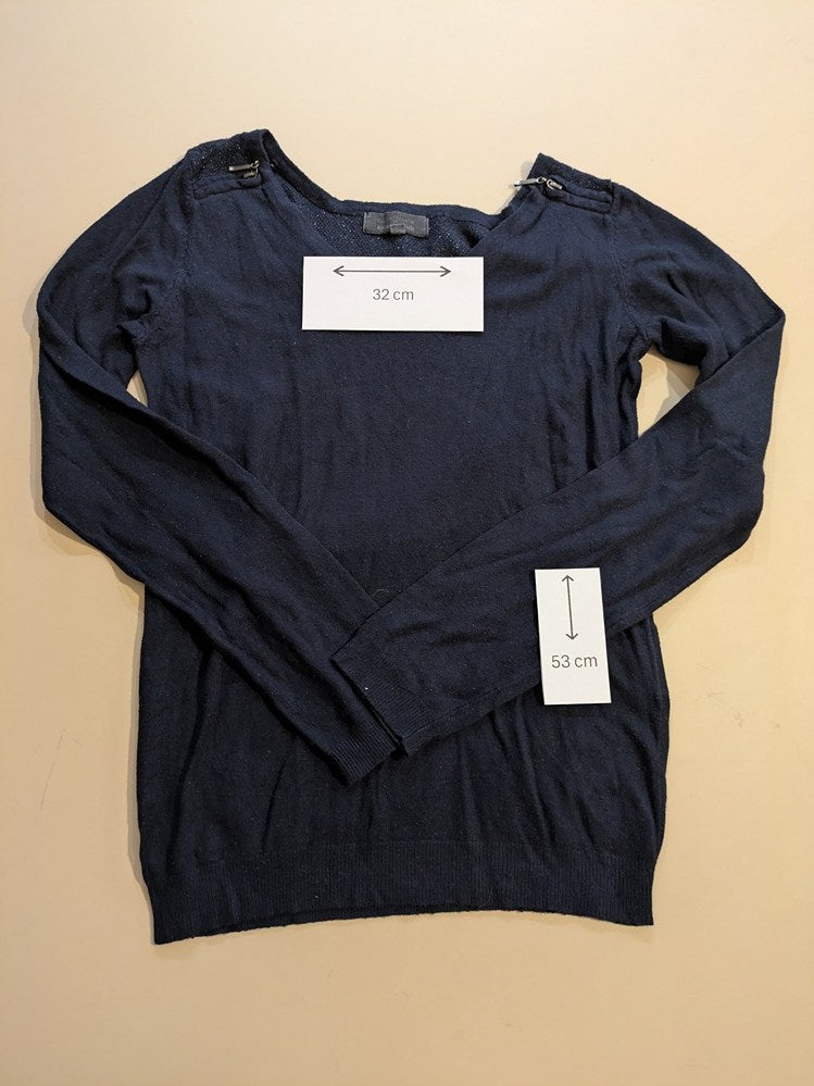 Blouse Cache Cache - Xs - Marine - Qubur-84