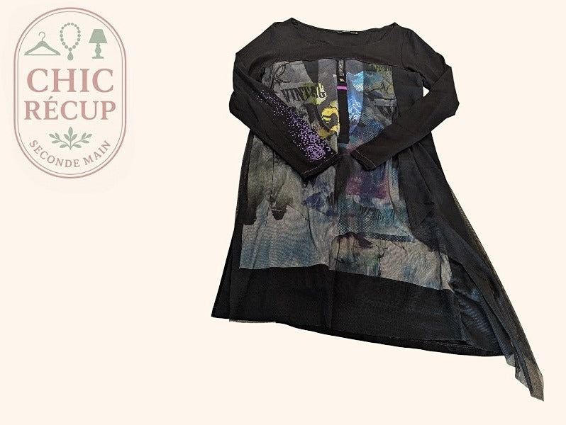 Robe Longue La Mode Est À Vous - 44 - Noir - Myfed-41