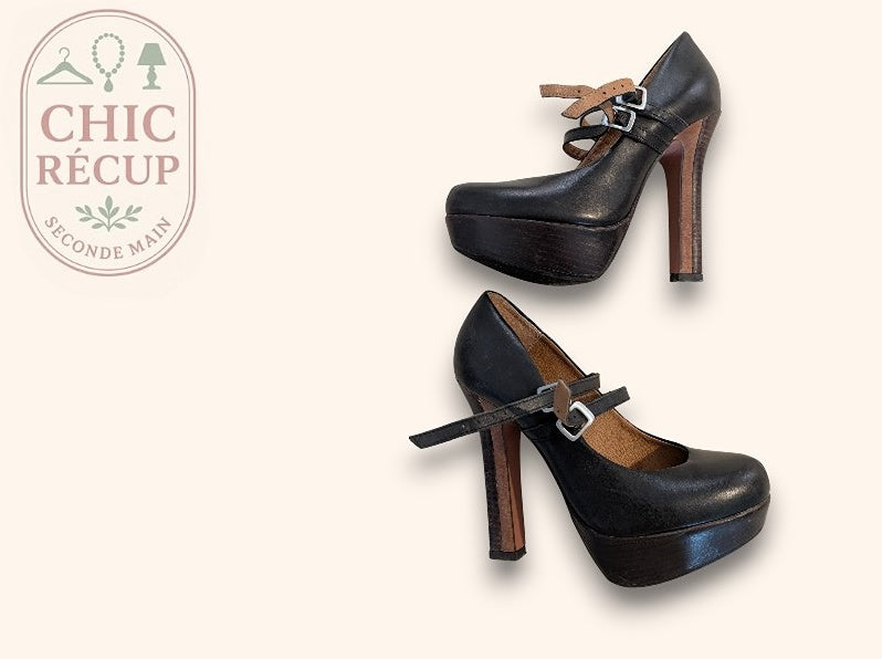 Chaussures à Talons Kurt Geiger - 38 - Noir - Brhal-41