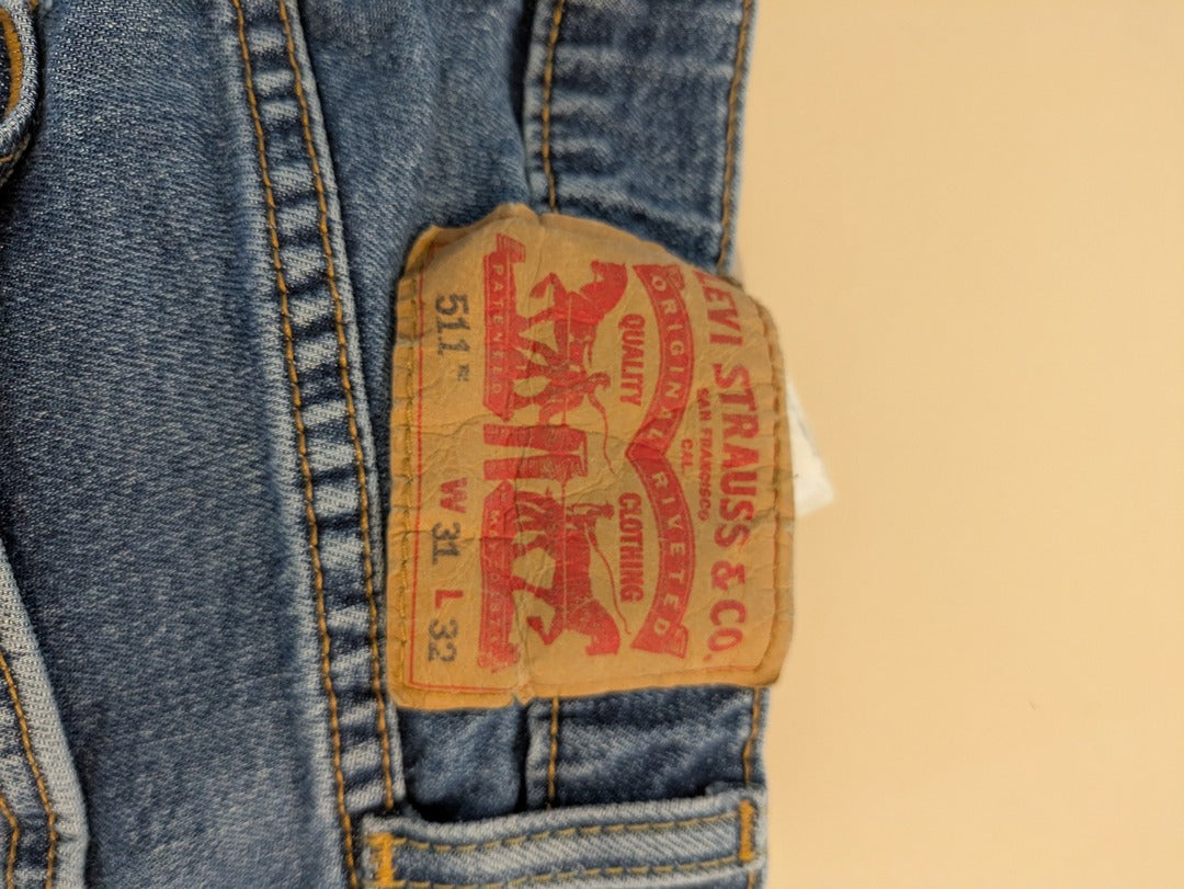 Jean slim Levi's - 40 - Bleu - 511