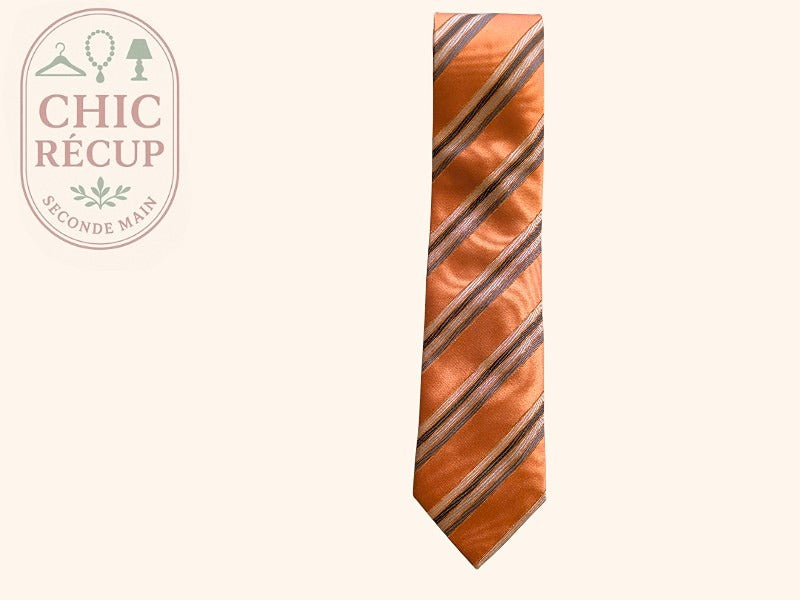 Cravate Canda - Taille Unique - Orange - Phleg-44
