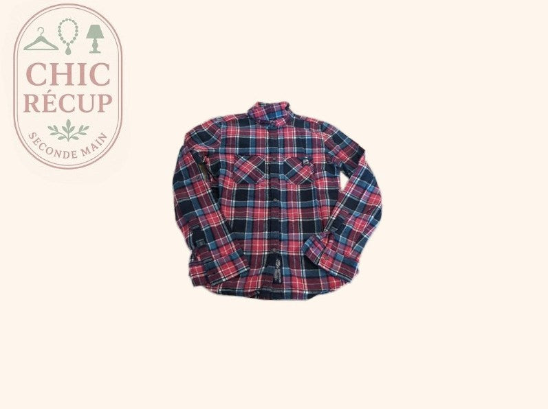 Chemise - Superdry - S - Rouge - G40me003f1