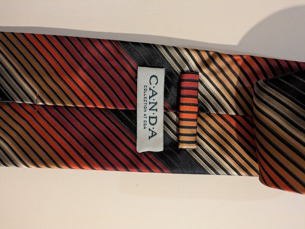 Cravate Canda - Taille Unique - Orange - Phleg-29