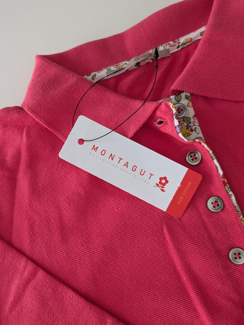 Polo Montagut - 44 - Rose - 502681
