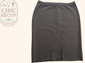 Jupe Midi Promod - M - Gris - Codia-03