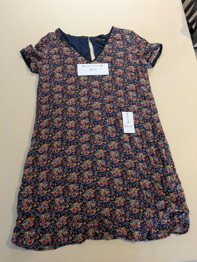 Robe Casual Etam - M - Marine - Qubur-111