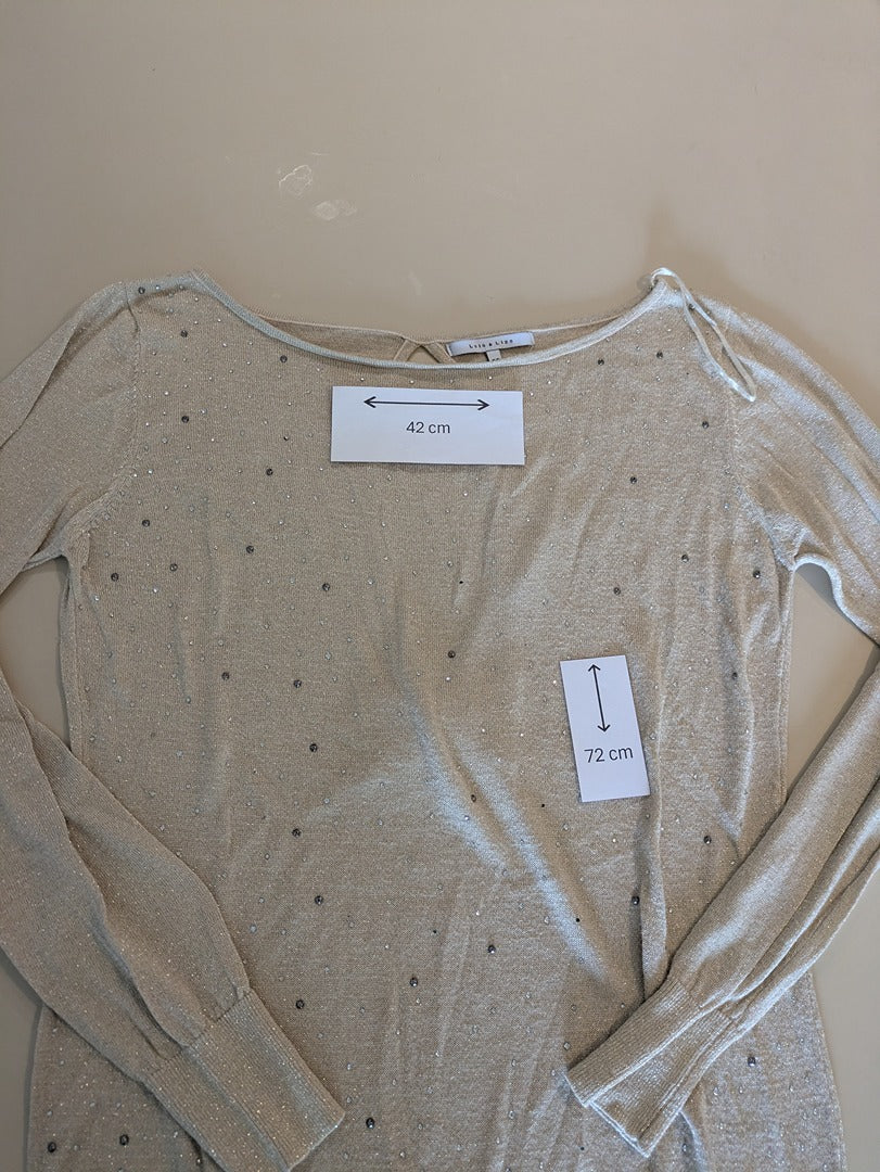 Sweat Long Lolaliza - Taille 46 - Doré - Myfed-158