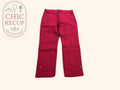 Jeans Court - Terre De Marins - 42 - Rouge - Qubur-133