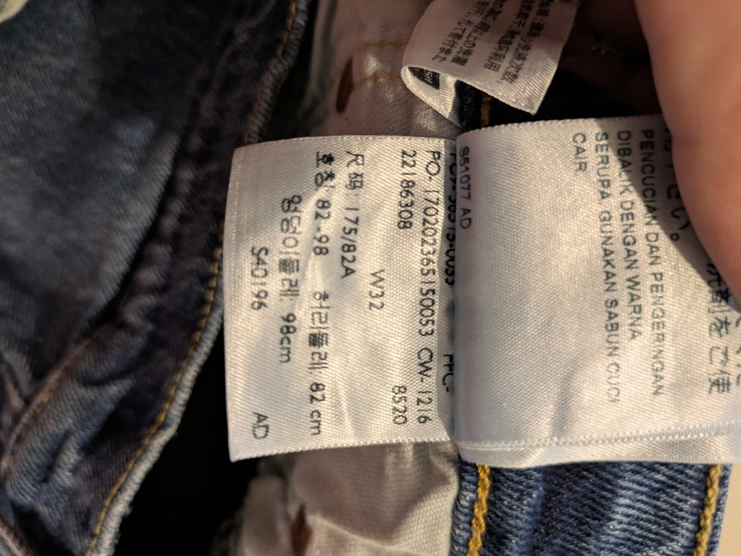 Short en jean Levi's - 32 - Bleu - 511
