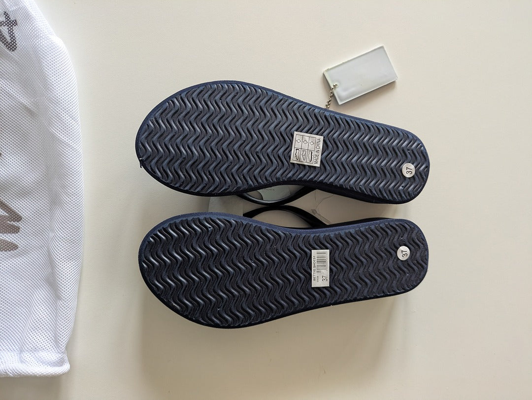 Tongs Banana Moon - 37 - Marine - Platform Noeud