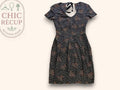 Robe Longue Caroll - 36 - Noir Multicolore - Maneg-10