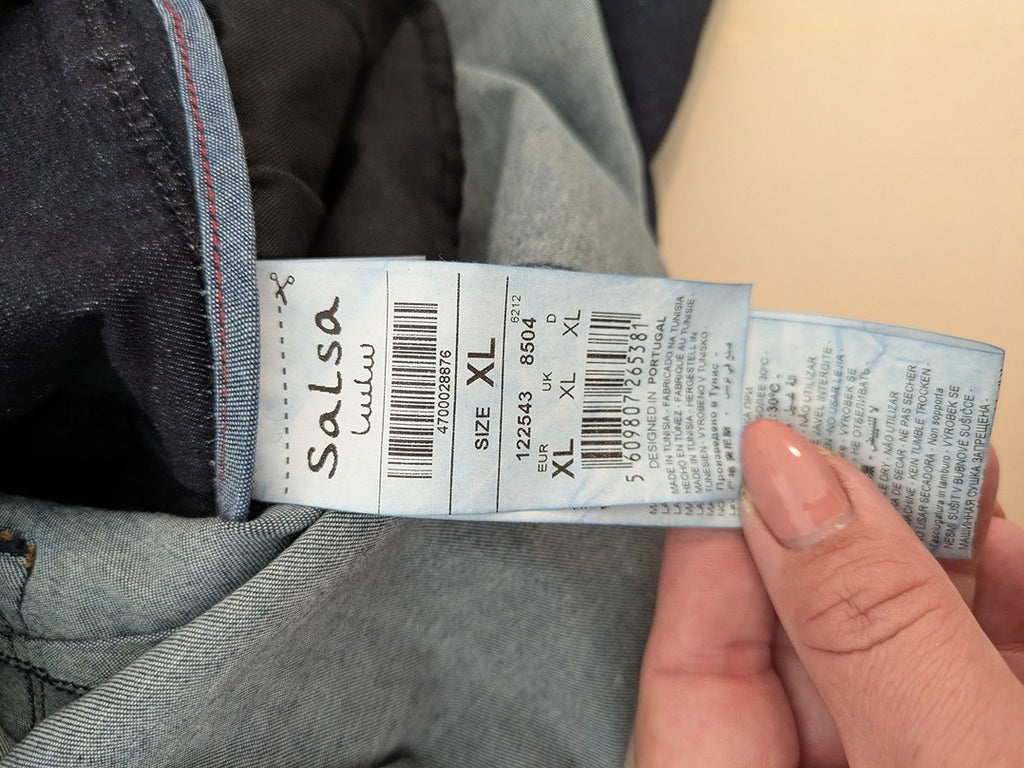 Robe Longue Salsa - Xl - Bleu - Myfed-47