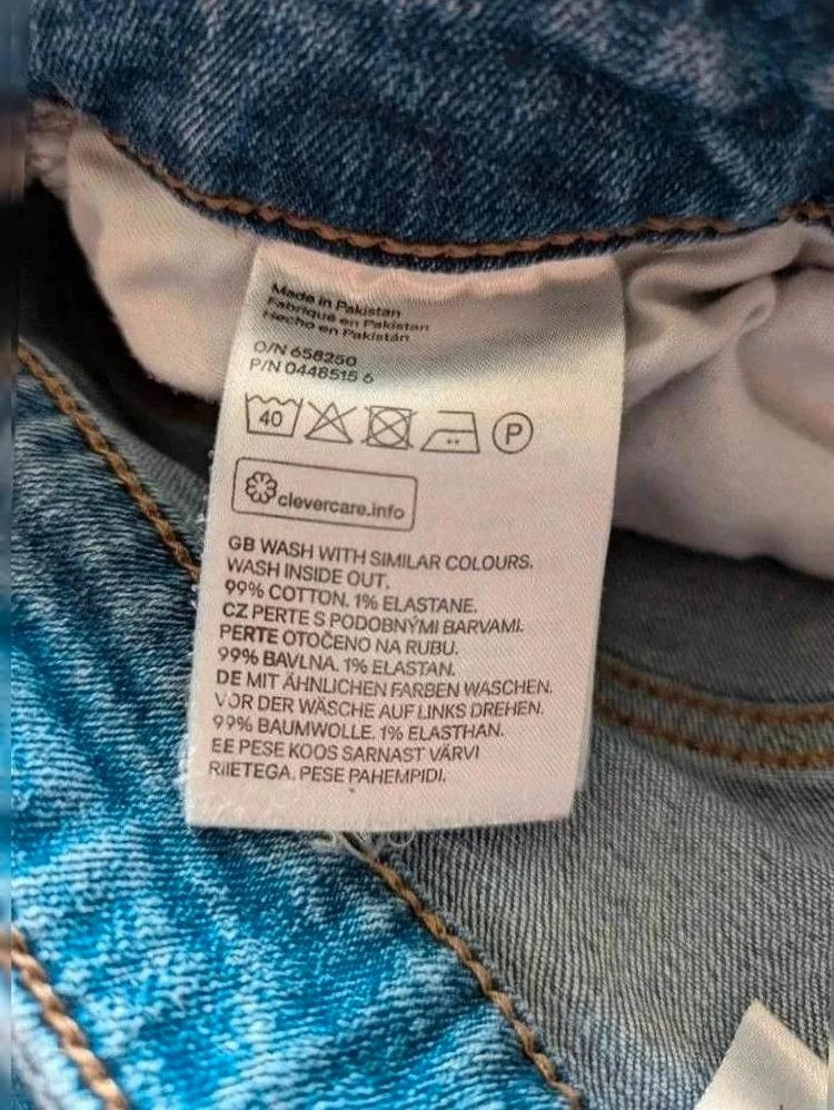 Jeans Skinny H&m - L - Bleu - Luvio-02