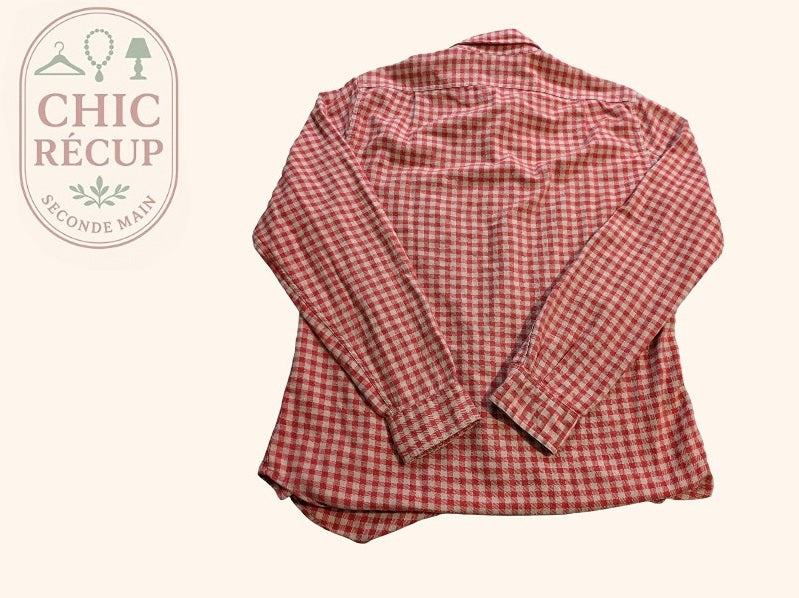 Chemise À Carreaux J.crew - S - Rouge - Chtri-8