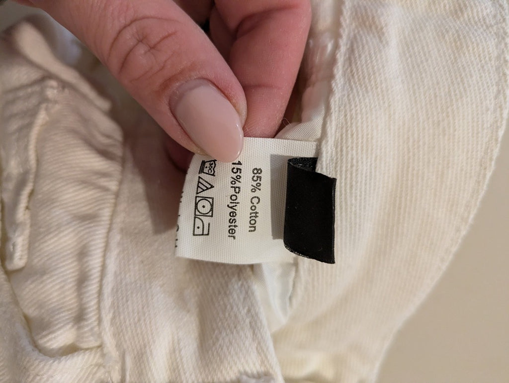 Jeans Troue Shein - Xs - Blanc - Lépas-9