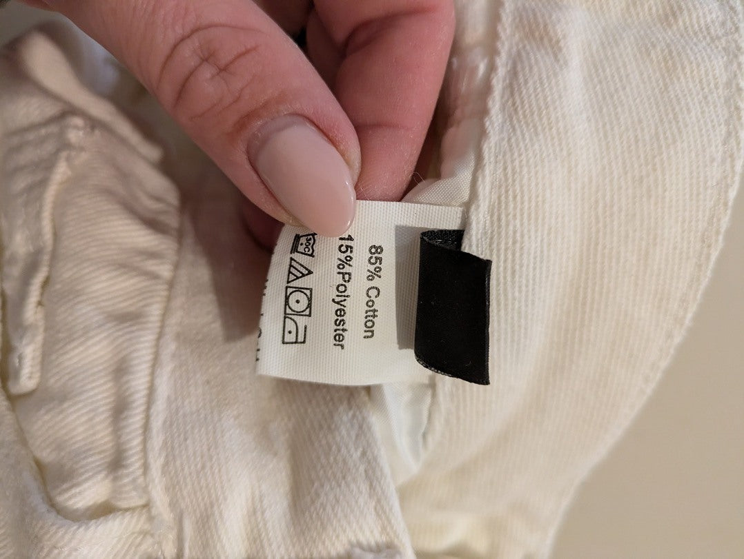 Jeans Troue Shein - Xs - Blanc - Lépas-9