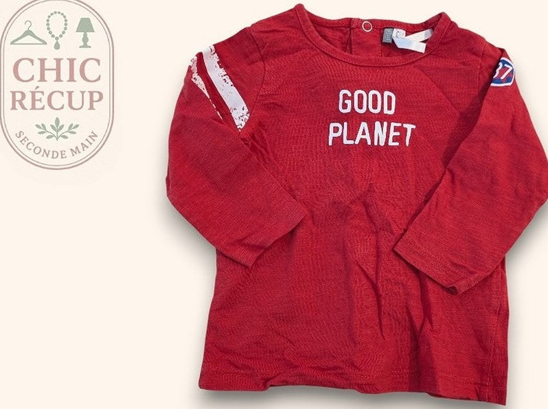 Pull Orchestra - 6-9 Mois / 68 Cm - Rouge - Erbul-12