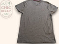 T-shirt Uni Hollister - S - Gris - Magil-6
