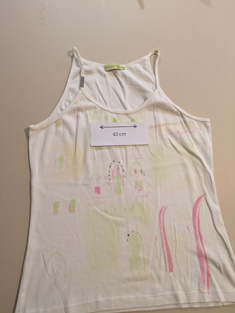 Débardeur Kalisson - Xl - Blanc - Motifs
