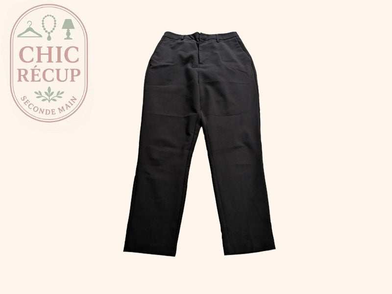 Pantalon Ajusté Kiabi - 40 - Noir - Evvio-85