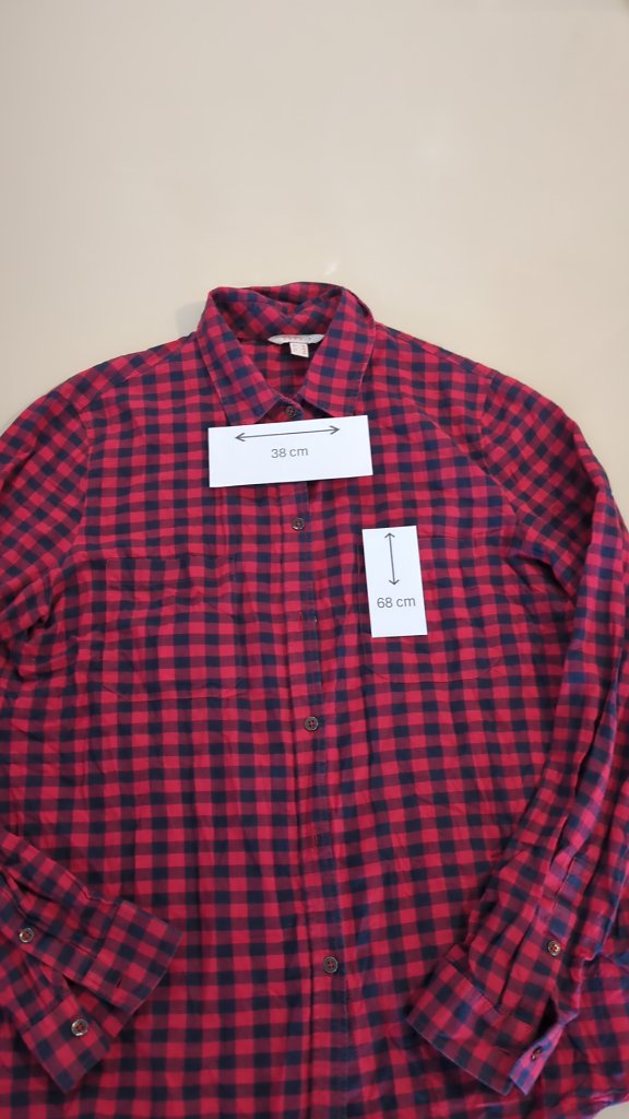 Chemise Esprit - 38 - Rouge - Carreaux