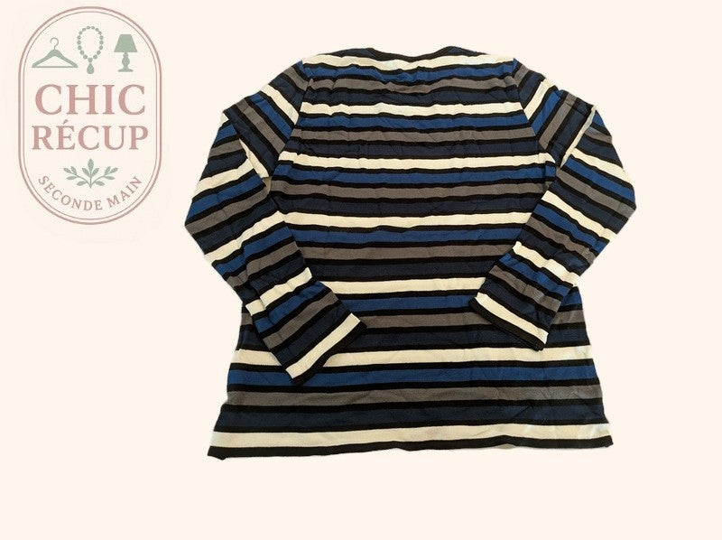 Blouse Manches Longues Weill - Xl - Bleu - Labag-150