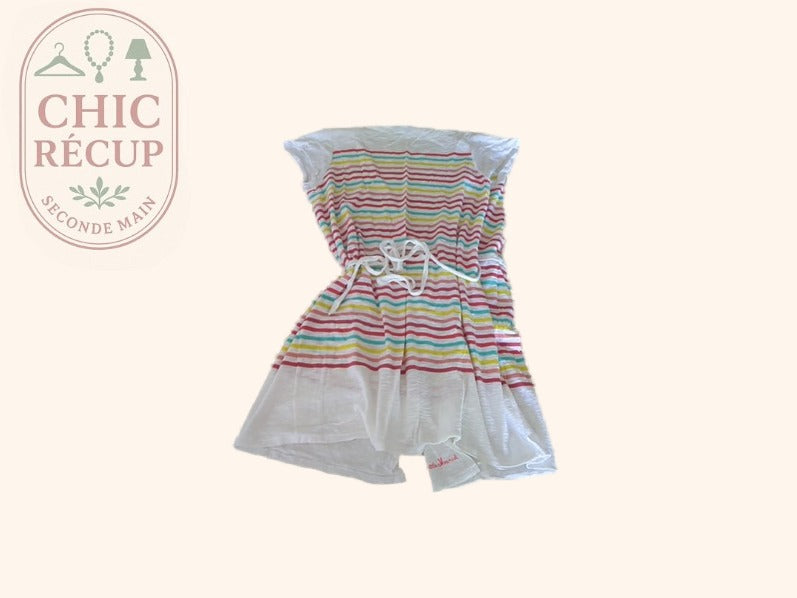 Robe d'été Little Marcel - Xl - Blanc - Rayures